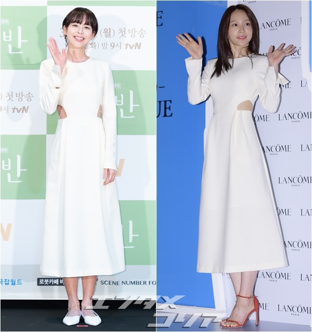 Actresses Lee Ha-na, Hani Look Both Innocent and Sexy in Same Dress