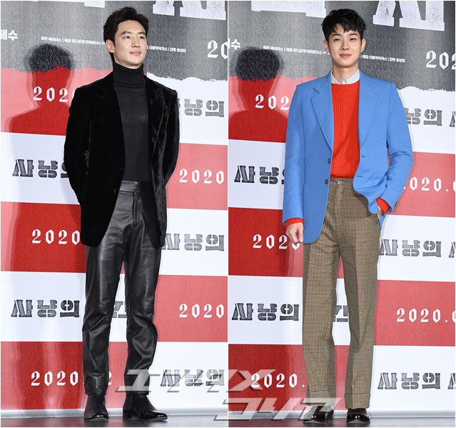 Lee Je-hoon, Choi Woo-shik Opt for Contrasting Looks