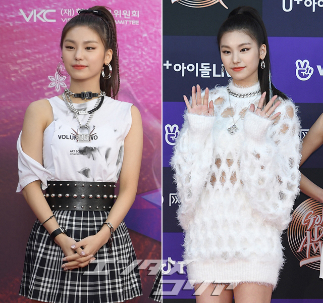 Girl Group ITZY Alternate Between Elegance, Funkiness on Red Carpet