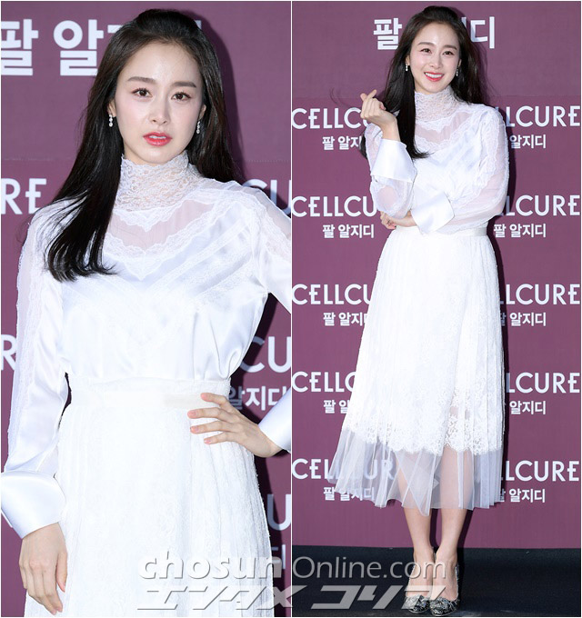 Actress Kim Tae-hee Luminous in White
