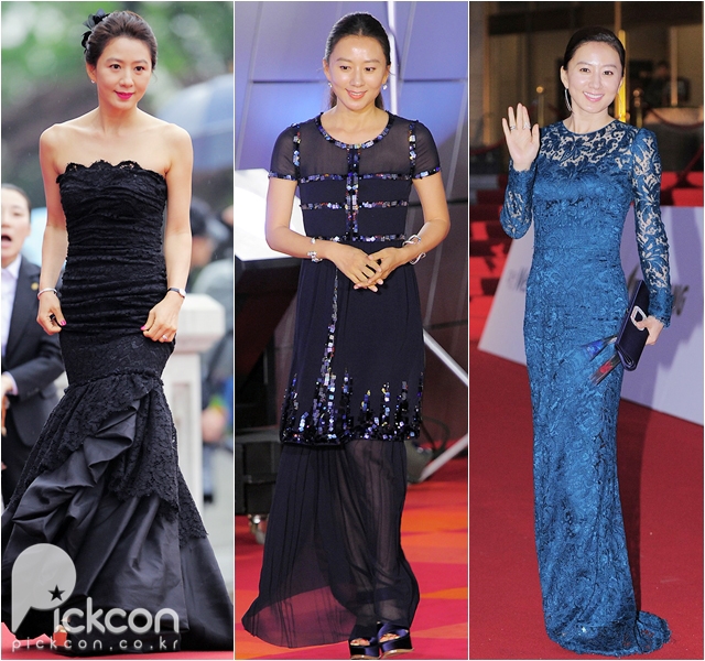 Actress Kim Hee-ae's Elegant Fashion Sense Flatters Her Slim Figure