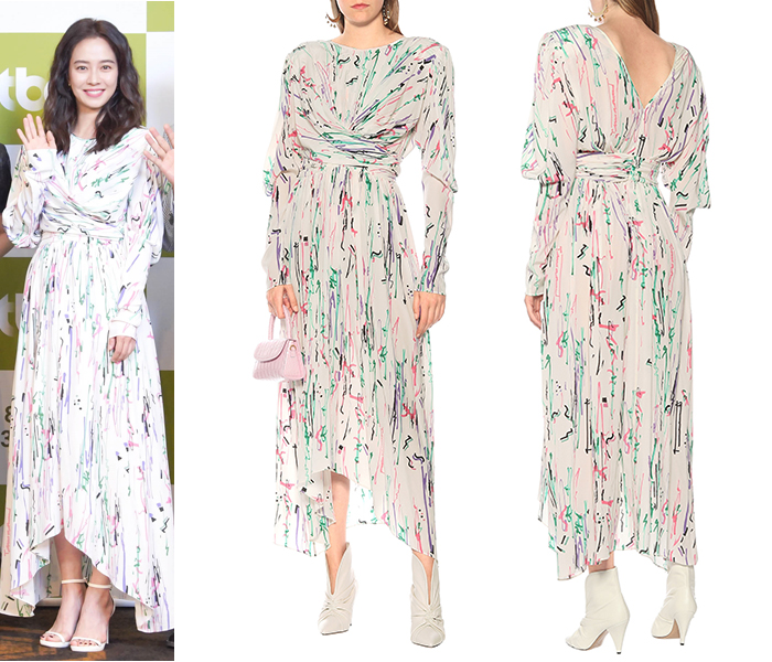 Actress Song Ji-hyo Radiant in Goddess-Style Dress