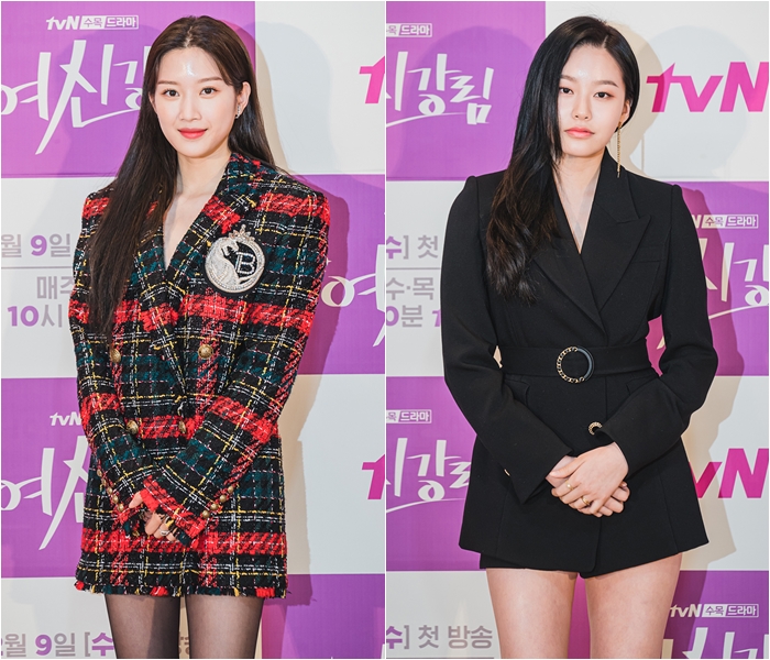 Moon Ga-young, Park Yoo-na Eschew Trousers at Press Event for TV Series