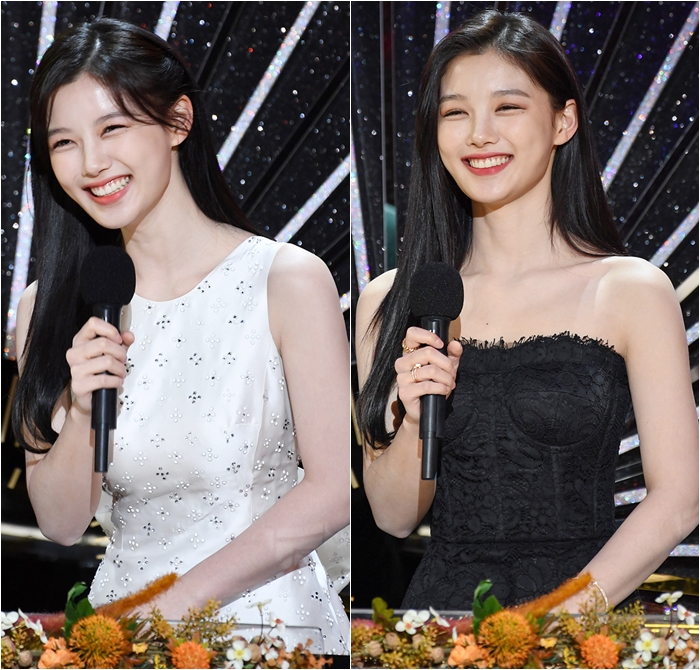 Change of Outfits Reveals Different Sides of Kim You-jung at Awards Show