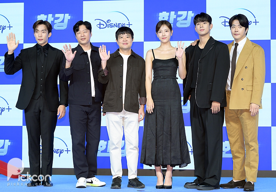 Actress Bae Da-bin attends a press event for her new Disney+ series in Seoul on Tuesday.